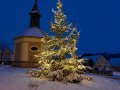 Rozsvícení vánočního stromu v Černotíně 1